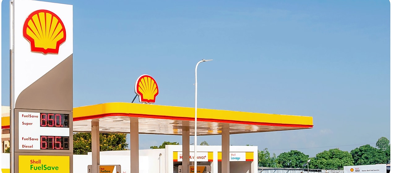 Shell station