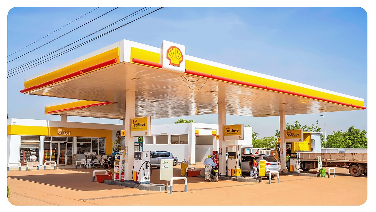 Shell station