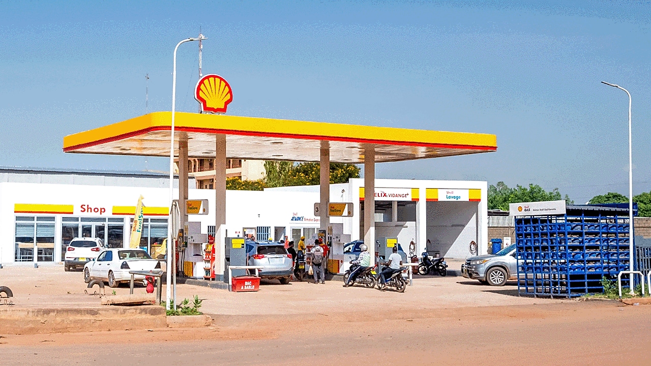 Shell station