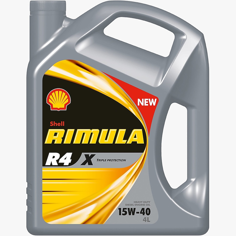 Packshot de Shell Rimula R4 X
