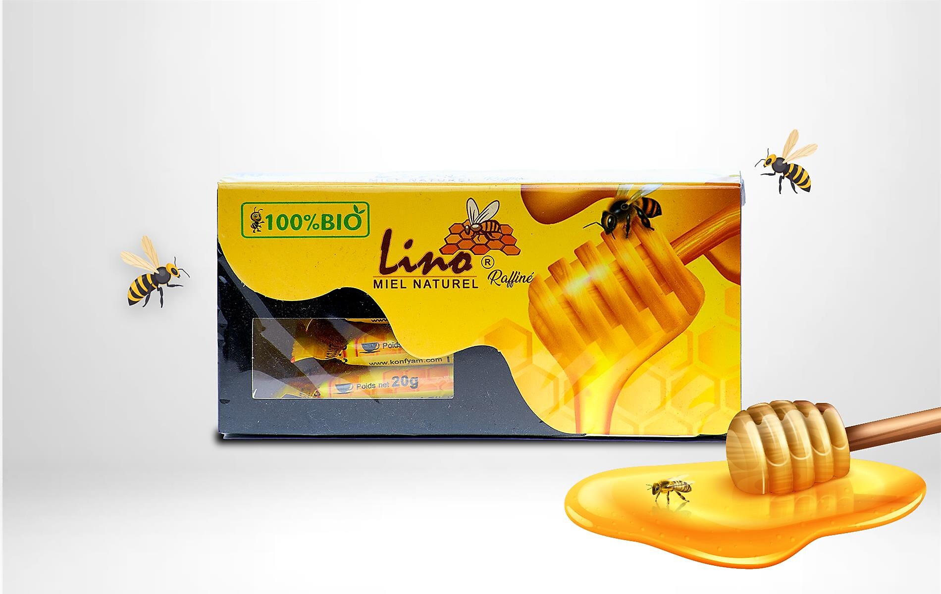 Retrouvez le miel Lino dans vos stations Shell